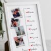 Couple timeline personalized frame - Image 2