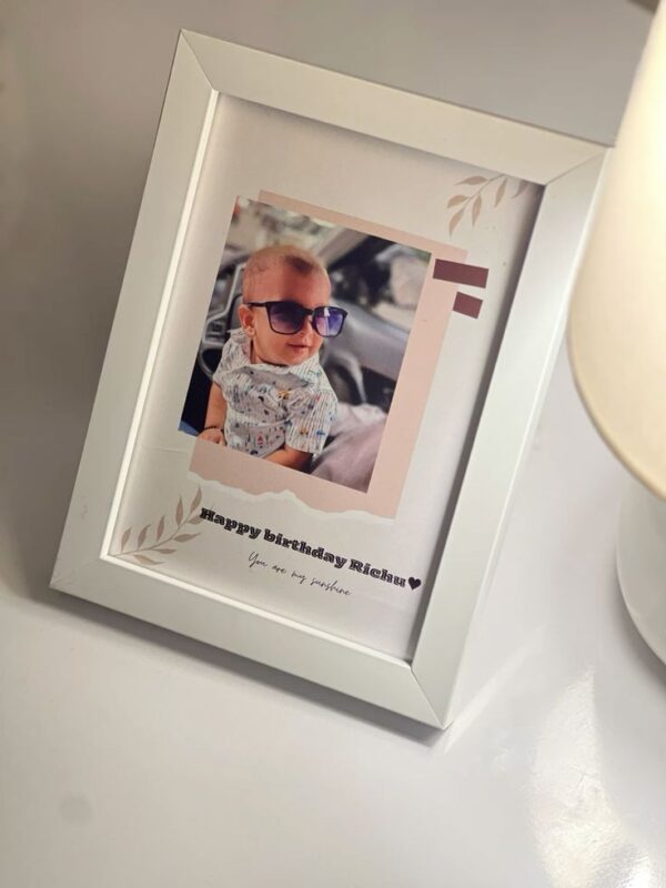 Personalized Birthday Photo Frame