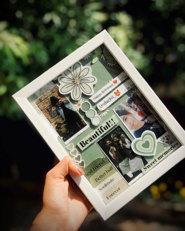 Asthetic  personalized Photo Collage Frame