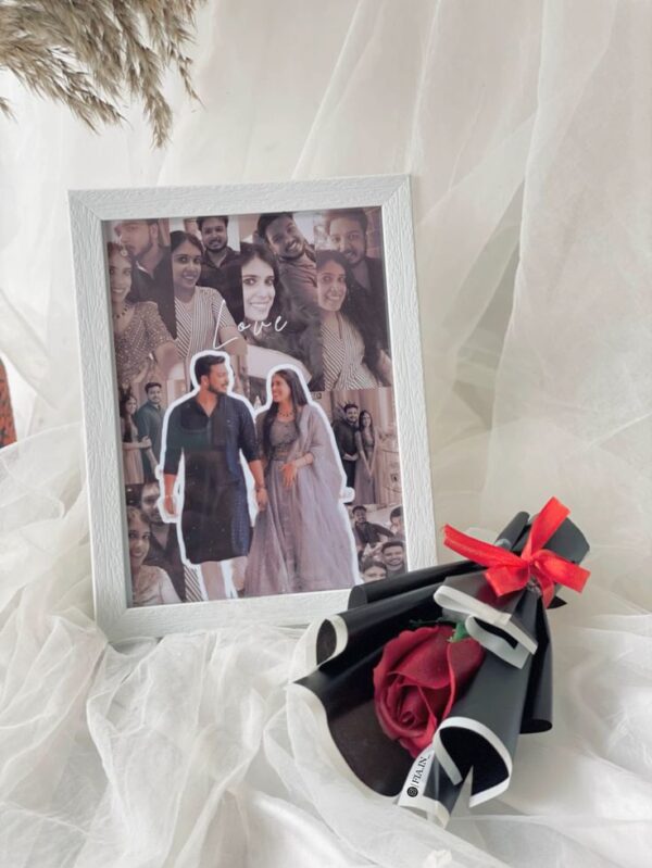 Personalized Couple Collage Photo Frame